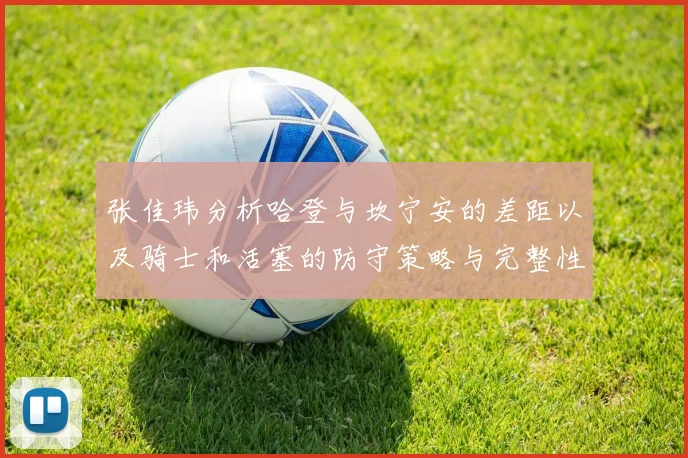 张佳玮分析哈登与坎宁安的差距以及骑士和活塞的防守策略与完整性